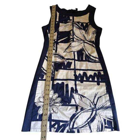 Desigual Womens Sleeveless Floral Print Dress With Rear Zipper Closure Size 38 - Picture 13 of 13